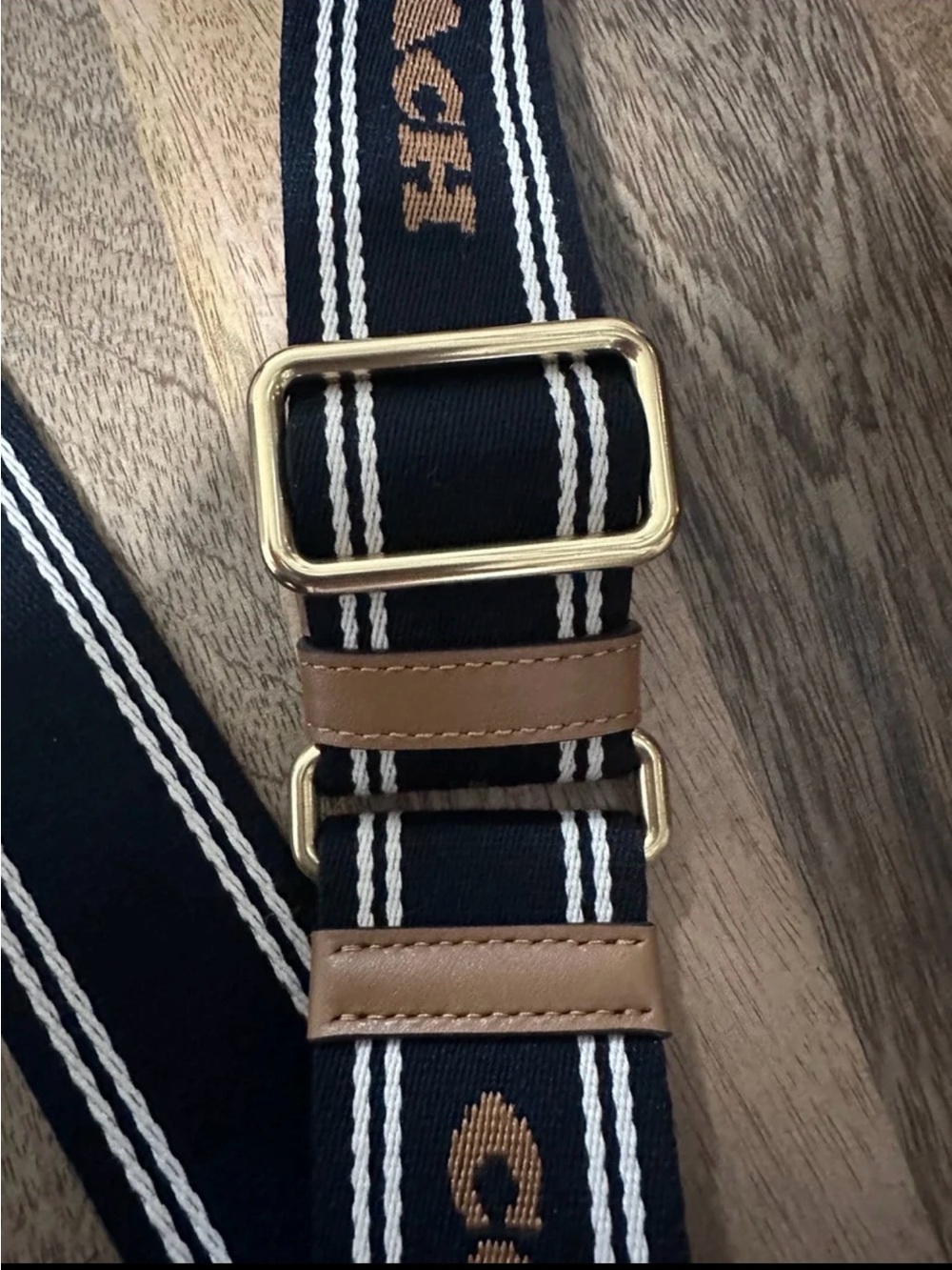 Coach Colorblock Webbing Strap - Picture 4 of 8